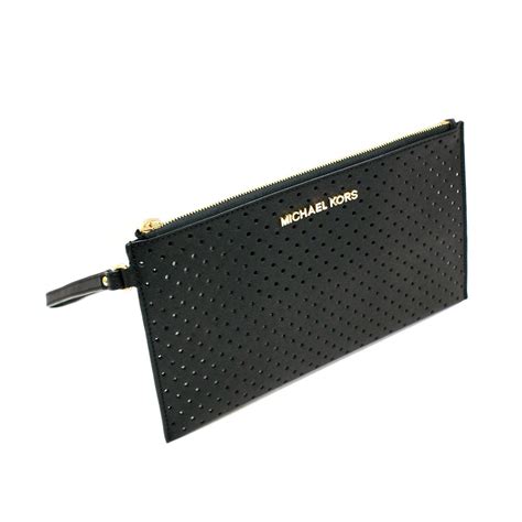 real leather michael kors clutch|Michael Kors wristlet outlet.